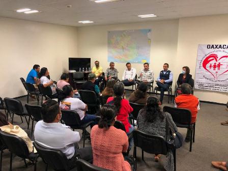 Atiende fiscal de Oaxaca a colectivos de búsqueda personas desaparecidas