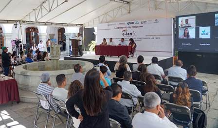 Presenta municipio de Oaxaca de Juárez el programa e-lanx