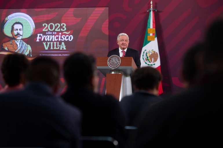 Conferencia de prensa del presidente Andrés Manuel López Obrador. Lunes 8 de mayo 2023. Versión estenográfica