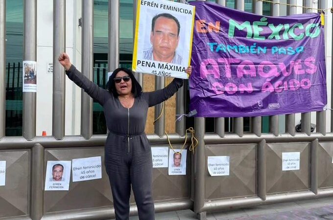 Sentencian a 46 años ocho meses de prisión por arrojar ácido en la cara y el cuerpo a su expareja, madre de sus hijas