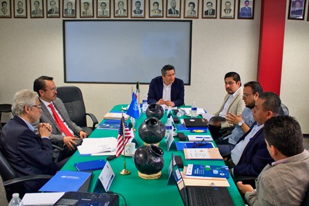 Colabora Fiscalía de Oaxaca con Oficina de las Naciones Unidas contra la Droga y el Delito