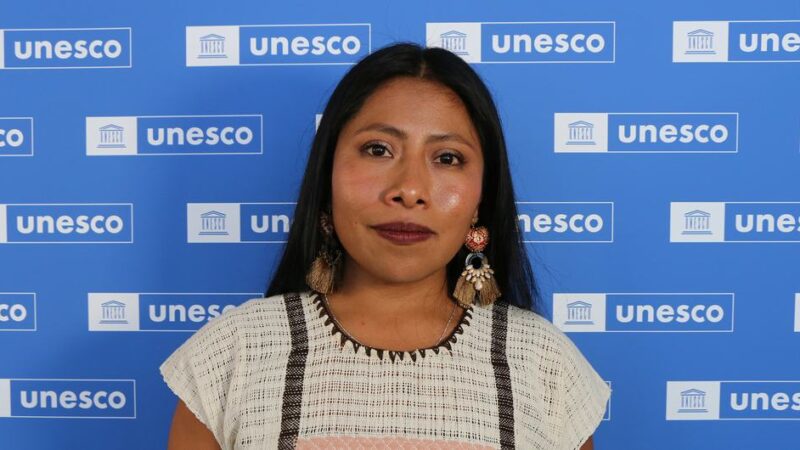 Nuestra voz es nuestro poder y nuestras lenguas, nuestra arma, dice Yalitza Aparicio