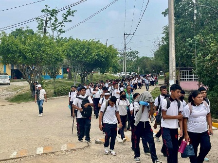 Realiza Pemex simulacro de evacuación y respuesta a emergencia por fuga de amoníaco en Donají, Oaxaca