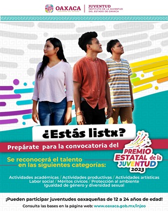 Premio Estatal de la Juventud 2023
