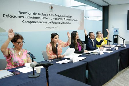 Avala Segunda Comisión nombramiento de Alejandro Alday como embajador de México en Suecia