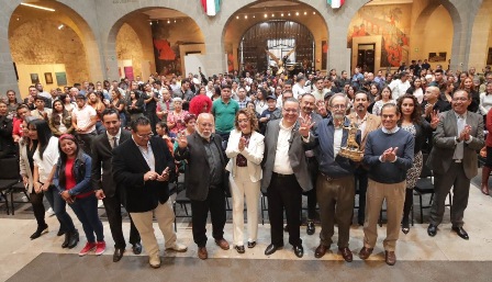 Presenta senador ejes del proyecto “Sentimientos de Iztapalapa”