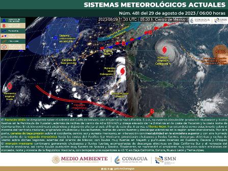 Prevén lluvias fuertes, ambiente fresco y niebla en zonas de Oaxaca