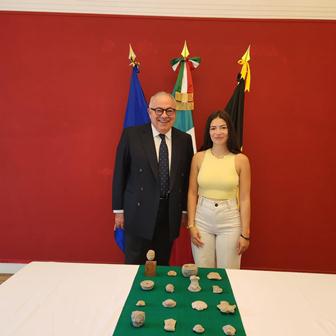 Restituyen a México desde Bélgica 20 piezas arqueológicas prehispánicas