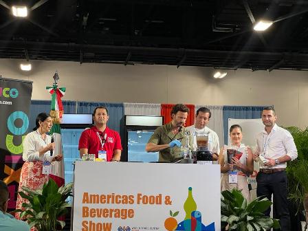 Promueven la grandeza de productos oaxaqueños en Americas Food & Beverage Show