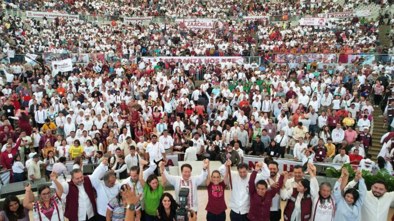 Por el “Plan C”, Claudia Sheinbaum abre puertas a conversos, ante airadas protestas en Oaxaca