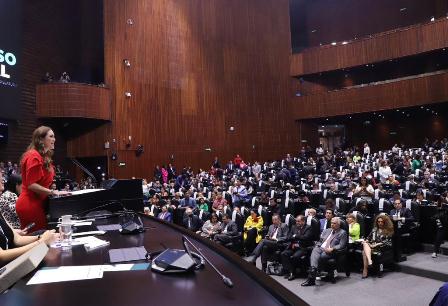 Último año de la LXV Legislatura debe plasmarse con el sello de las mujeres: Rivera Rivera