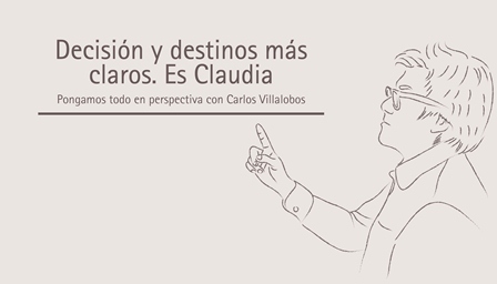 Decisión y destinos más claros. Es Claudia