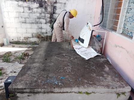 Fortalecen acciones contra el dengue en panteones de la Cuenca del Papaloapan y la Chinantla