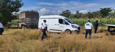 Recupera Policía Vial Estatal vehículo mercantil con reporte de robo