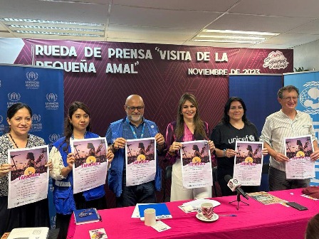 La travesía de la pequeña Amal por México, concluirá en Tapachula, Chiapas