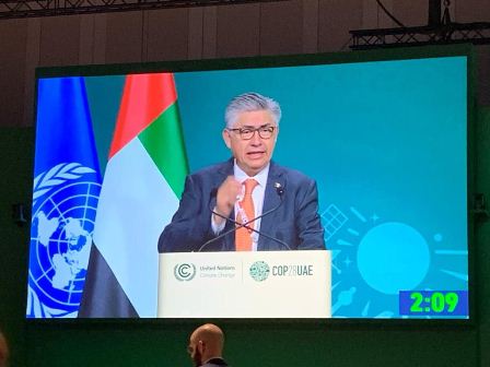 Participa México en el Segmento de Alto Nivel de la COP28