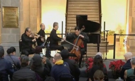 Rinden tributo a Johannes Brahms y Joseph Haydn en el Senado