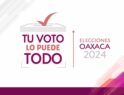 Presentan logotipo y eslogan para las elecciones 2024 en Oaxaca