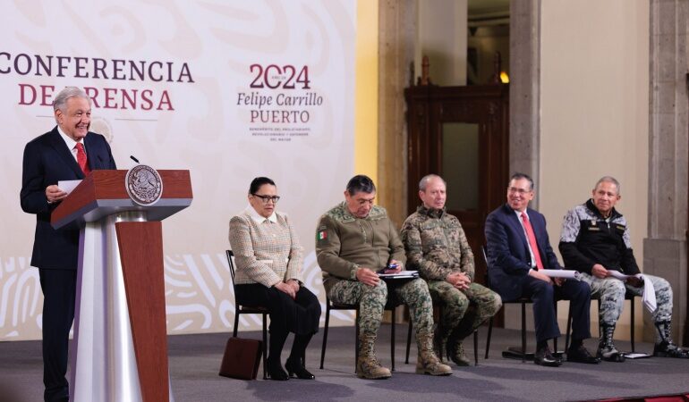 Conferencia de prensa matutina del presidente Andrés Manuel López Obrador. Martes 16 de enero 2024. Versión estenográfica.
