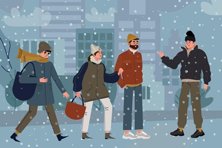 Niños y adultos mayores