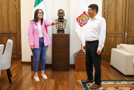 Designan a Luz Alejandra Hernández Rojas como secretaria de Bienestar, Tequio e Inclusión