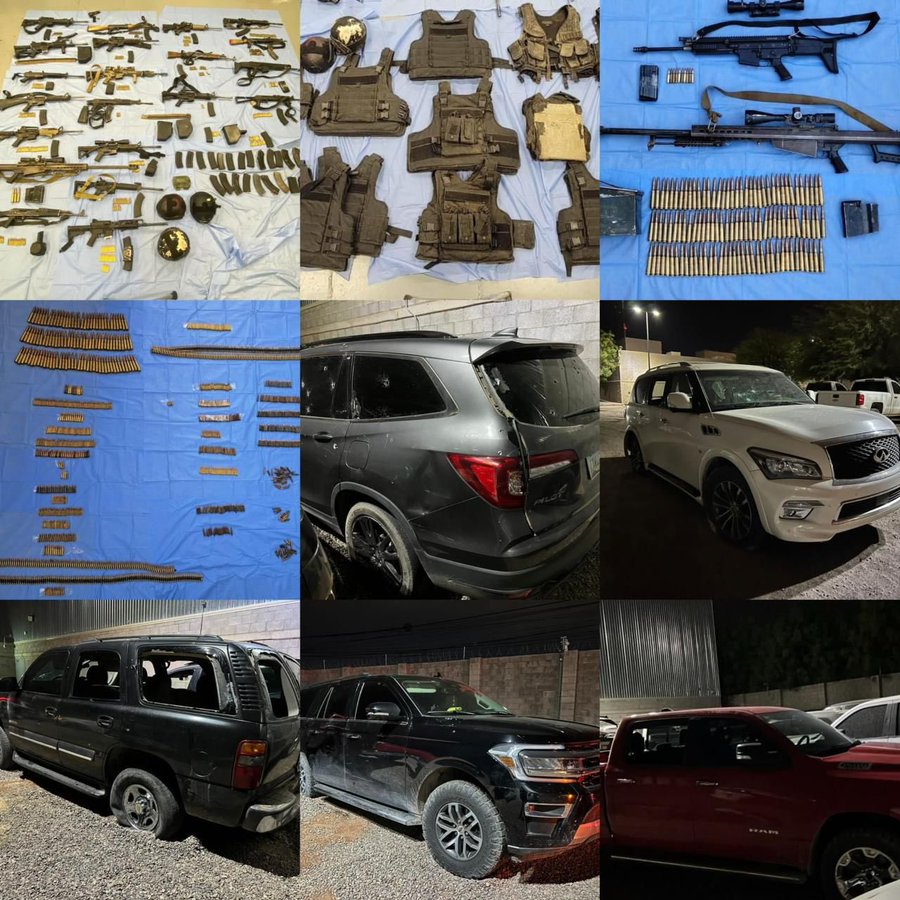 En Sonora autoridades repelen agresión y evitan rescata de detenido