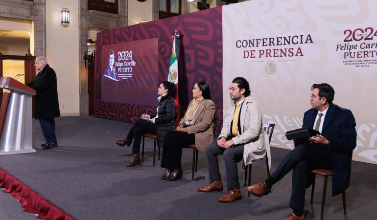 Conferencia de prensa matutina del presidente Andrés Manuel López Obrador. Jueves 8 de febrero 2024. Versión estenográfica