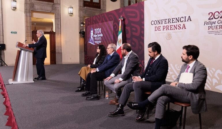 Conferencia de prensa matutina del presidente Andrés Manuel López Obrador. Martes 13 de febrero 2024. Versión estenográfica.