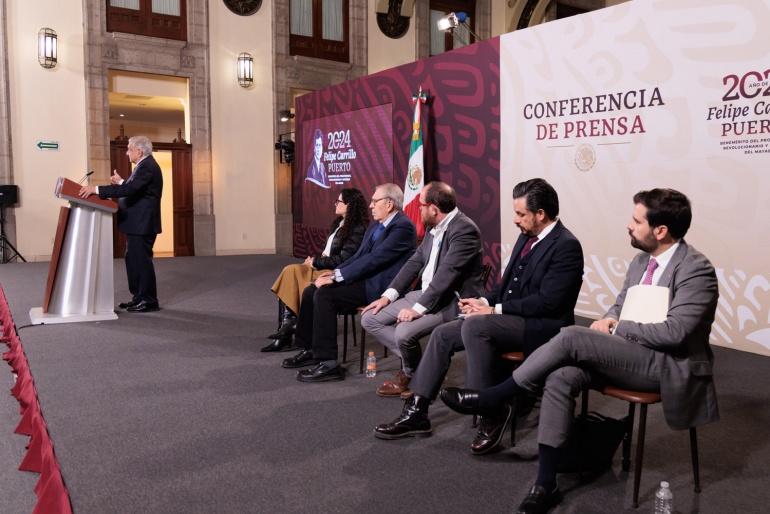 Conferencia de prensa matutina del presidente Andrés Manuel López Obrador. Martes 13 de febrero 2024. Versión estenográfica.
