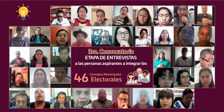 Entrevistan a aspirantes