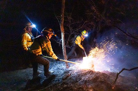 Controlan y liquidan incendios
