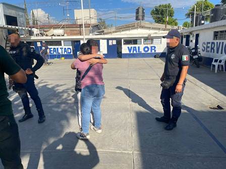 Rescatan a menor de edad