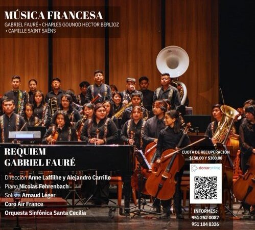 CORO DE AIR FRANCE Y NIÑOS DE OAXACA UNEN SUS VOCES A BENEFICIO DE LA ESCUELA DE INICIACIÓN MUSICAL SANTA CECILIA