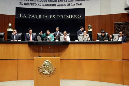 Instalan Comisión Permanente en el Senado de la República