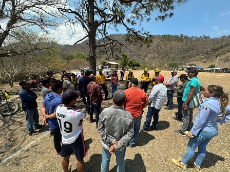 Definen plan estratégico para combatir incendio en la zona de Chimalapas