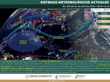 Prevén lluvias aisladas en zonas montañosas de Oaxaca