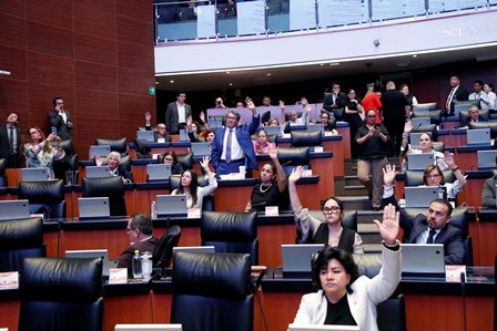 Aprueba Senado, en lo general, con 69 votos a favor y 42 en contra, reforma a Ley de Amparo