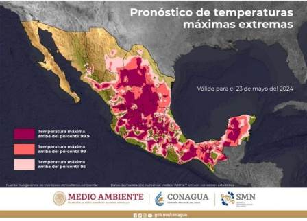 Prevén tercera Ola de Calor en Oaxaca, a partir de este lunes