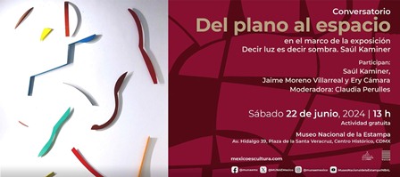 Dialogarán sobre la calidad espacial en la obra de Saúl Kaminer durante conversatorio en el Museo Nacional de la Estampa