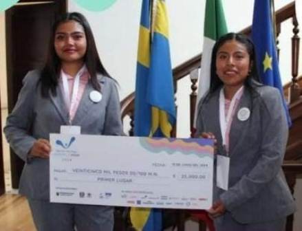 Alistan estudiantes oaxaqueñas su preparación rumbo al Premio Mundial del Agua en Europa