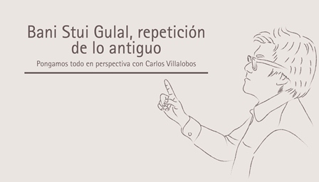 Bani Stui Gulal, repetición de lo antiguo