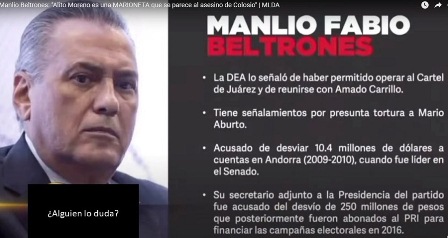 Pelea entre “Alito” y Beltrones, enfrentamiento entre gánsteres