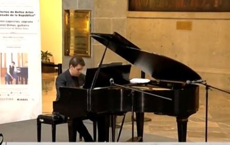 Interpretó Roger Ritter música barroca en Casa Nuestra