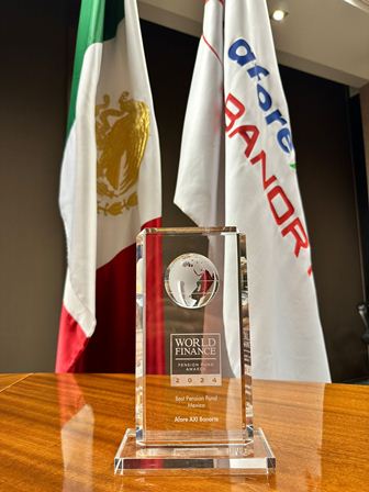 Afore XXI Banorte, premiada por World Finance como el mejor fondo de pensiones de México en 2024