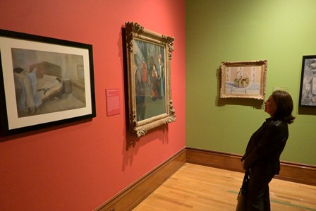 Paisajes de Cézanne y Dr. Atl, retratos de Modigliani y Rivera, desnudos de Degas y Gedovius, en Diálogos de vanguardia