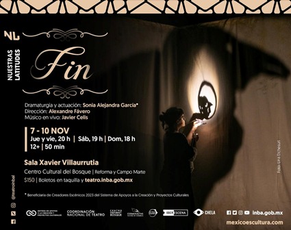 La puesta en escena “Fin” confronta a la memoria y al olvido mediante la fotografía, música y el teatro de sombras