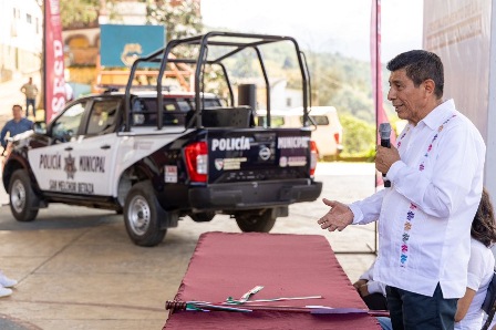 Fortalece Gobierno de Oaxaca estrategia de seguridad en San Melchor Betaza