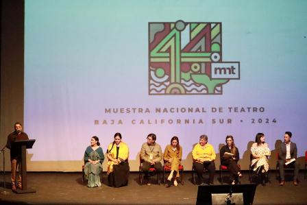 La 44 Muestra Nacional de Teatro en La Paz, Baja California Sur, hermana a la comunidad teatral