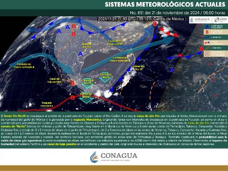 Continuarán algunas lluvias y bajas temperaturas en Oaxaca