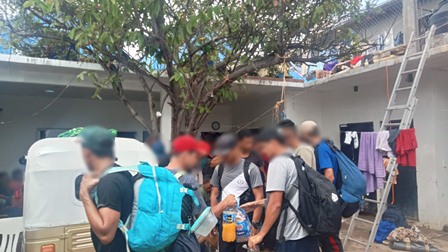 Rescatan a 174 personas migrantes en la región del Istmo; Cuatro detenidos